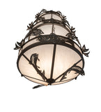 58"W Catch of the Day Trout Three Tier Chandelier