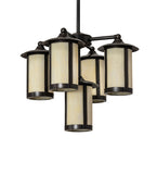 24"W Fulton 5 Lt Chandelier