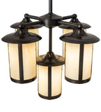 24"W Fulton 5 Lt Chandelier