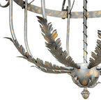 40"W Antonia 8 Lt Chandelier