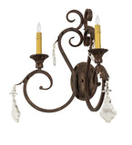 19"W Josephine 2 Lt Wall Sconce