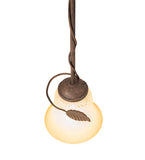 7"W Leaf Mini Pendant