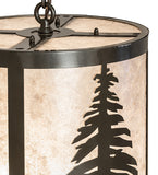 14"W Tall Pines Pendant