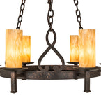 31"W Newcastle 9 Lt Two Tier Chandelier