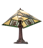 19"H Pinecone Ridge Table Lamp