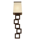 7"W Gridluck Wall Sconce