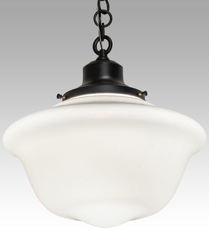 16"W Revival Schoolhouse Traditional Globe Pendant