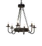 24"W Edinburgh 6 Lt Chandelier