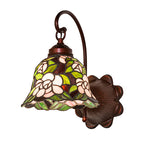 8"W Begonia Wall Sconce