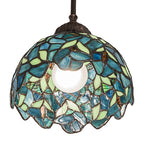 8"W Nightfall Wisteria Mini Pendant