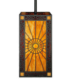 8"Sq Zuvan Mini Pendant