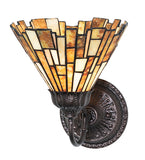 8"W Delta Jadestone Wall Sconce