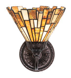 8"W Delta Jadestone Wall Sconce