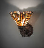 8"W Delta Jadestone Wall Sconce