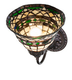 8"W Tiffany Roman Wall Sconce