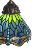 23"H Tiffany Hanginghead Dragonfly 3 Lt Table Lamp