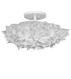 30.5"W Paper Meringue Southland Flushmount