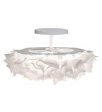 30.5"W Paper Meringue Southland Flush Mount