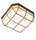 25.5"Sq Gibbon Flush Mount