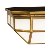 25.5"Sq Gibbon Flush Mount