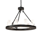 30"W Loxley 9 Lt Chandelier