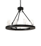 30"W Loxley 9 Lt Chandelier