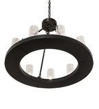 30"W Loxley 9 Lt Chandelier