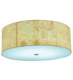 23"W Cilindro Palomino Flush Mount