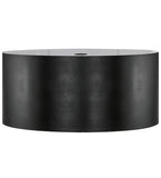 60"W Cilindro Vinyl Flush Mount