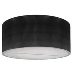 60"W Cilindro Vinyl Flush Mount