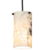 5"W Cilindro Jadestone Pendant