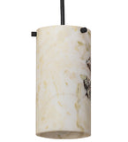 5"W Cilindro Jadestone Pendant