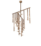 48"W Alva Babylon 40 Lt Chandelier