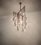 48"W Alva Babylon 40 Lt Chandelier