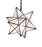 12"W Moravian Star Pendant