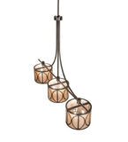 90"L Penelope 3 Lt Pendant