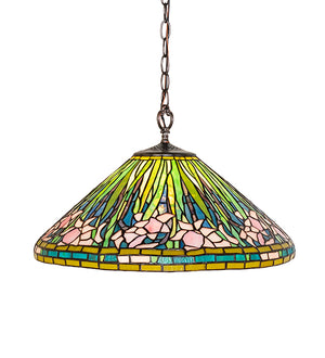 20"W Tiffany Daffodil Pendant