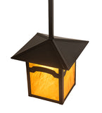 12"Sq Seneca Mountain View Outdoor Pendant
