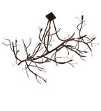 60"L Winter Solstice 11 Lt Oblong Chandelier