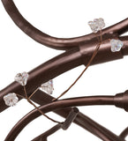 60"L Winter Solstice 11 Lt Oblong Chandelier