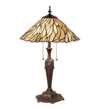 25"H Willow Jadestone Table Lamp