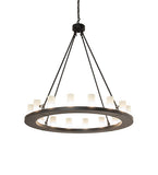 48"W Loxley 16 Lt Chandelier