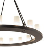 48"W Loxley 16 Lt Chandelier
