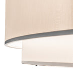 72"W Cilindro Two Tier Flush Mount