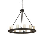 42"W Loxley 12 Lt Chandelier
