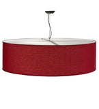 47"W Cilindro Play Textrene Modern Pendant