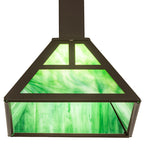 10"Sq "T" Mission Pendant