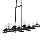 72"L Dante 16 Lt Chandelier