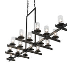 72"L Dante 16 Lt Chandelier