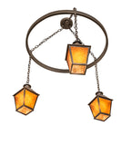 48"W Stafford 3 Lt Chandelier